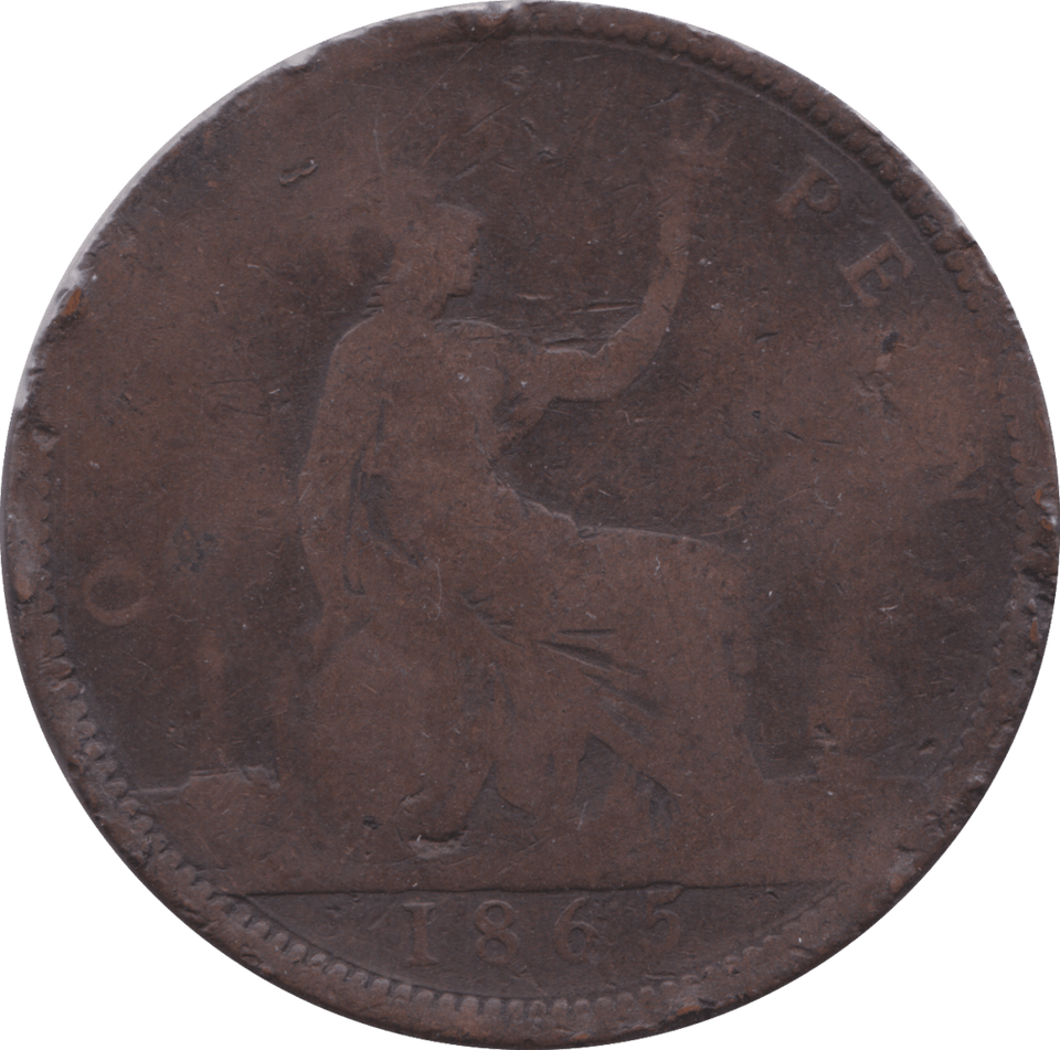1865 PENNY ( FAIR ) - Penny - Cambridgeshire Coins