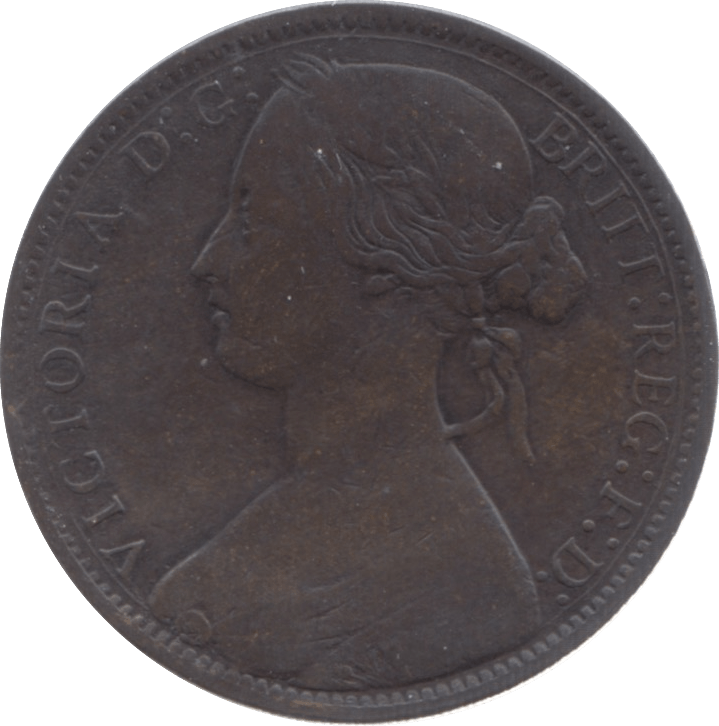 1865 PENNY ( FINE ) 7 - Penny - Cambridgeshire Coins