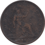 1865 PENNY ( GF ) 24 - Penny - Cambridgeshire Coins
