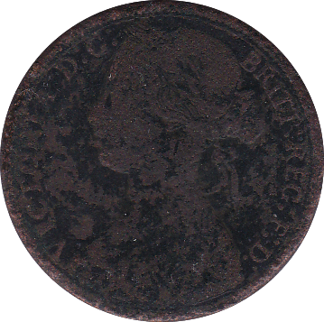 1865 PENNY ( POOR ) - Penny - Cambridgeshire Coins