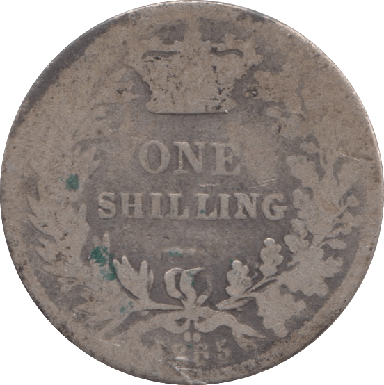 1865 SHILLING ( FAIR ) 5 - SHILLING - Cambridgeshire Coins