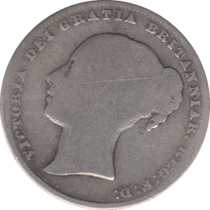 1865 SHILLING ( FAIR ) DIE 104 - SHILLING - Cambridgeshire Coins