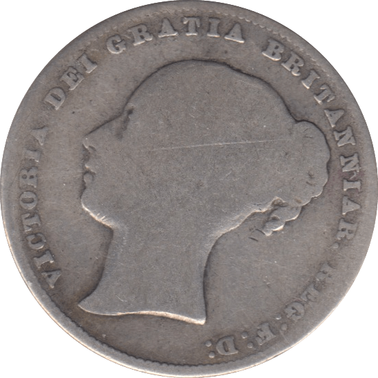 1865 SHILLING ( FAIR ) DIE 104 - SHILLING - Cambridgeshire Coins