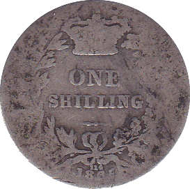 1865 SHILLING ( FAIR ) DIE 114 - Shilling - Cambridgeshire Coins