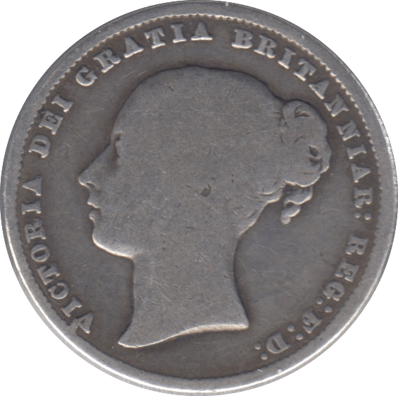 1865 SHILLING ( FAIR ) DIE 41 - Shilling - Cambridgeshire Coins
