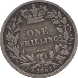 1865 SHILLING ( FAIR ) DIE 48 6 - Shilling - Cambridgeshire Coins