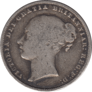 1865 SHILLING ( FAIR ) DIE 48 6 - Shilling - Cambridgeshire Coins
