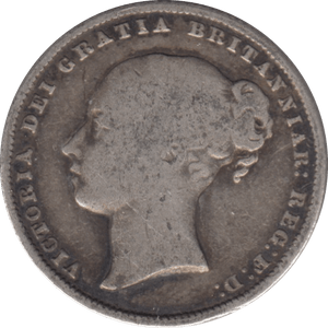 1865 SHILLING ( FAIR ) DIE 48 6 - Shilling - Cambridgeshire Coins