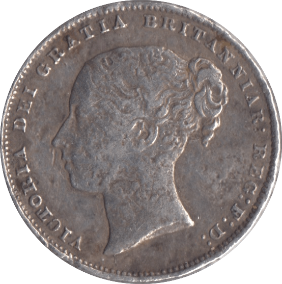 1865 SHILLING ( FAIR ) DIE 48 - Shilling - Cambridgeshire Coins