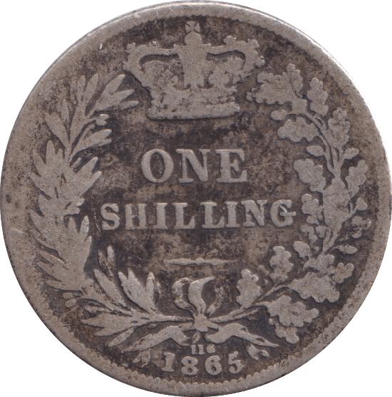 1865 SHILLING ( FAIR ) - Shilling - Cambridgeshire Coins