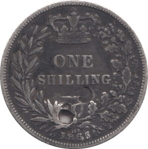 1865 SHILLING ( GF ) DIE 112 - Shilling - Cambridgeshire Coins