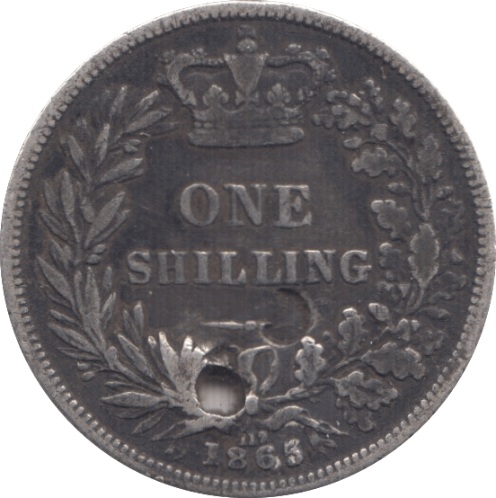 1865 SHILLING ( GF ) DIE 112 - Shilling - Cambridgeshire Coins