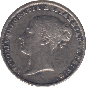 1865 SIXPENCE ( GVF ) DIE 5 - Sixpence - Cambridgeshire Coins