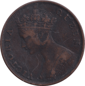 1866 1 CENT HONG KONG - WORLD COINS - Cambridgeshire Coins