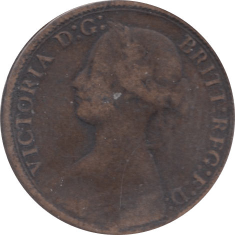 1866 FARTHING ( FAIR ) - Farthing - Cambridgeshire Coins