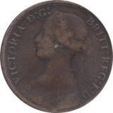1866 FARTHING ( FAIR ) - Farthing - Cambridgeshire Coins