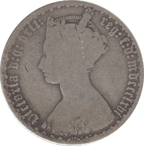 1866 FLORIN ( FAIR ) DIE 16