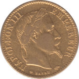 1866 GOLD 10 FRANC FRANCE - Gold World Coins - Cambridgeshire Coins