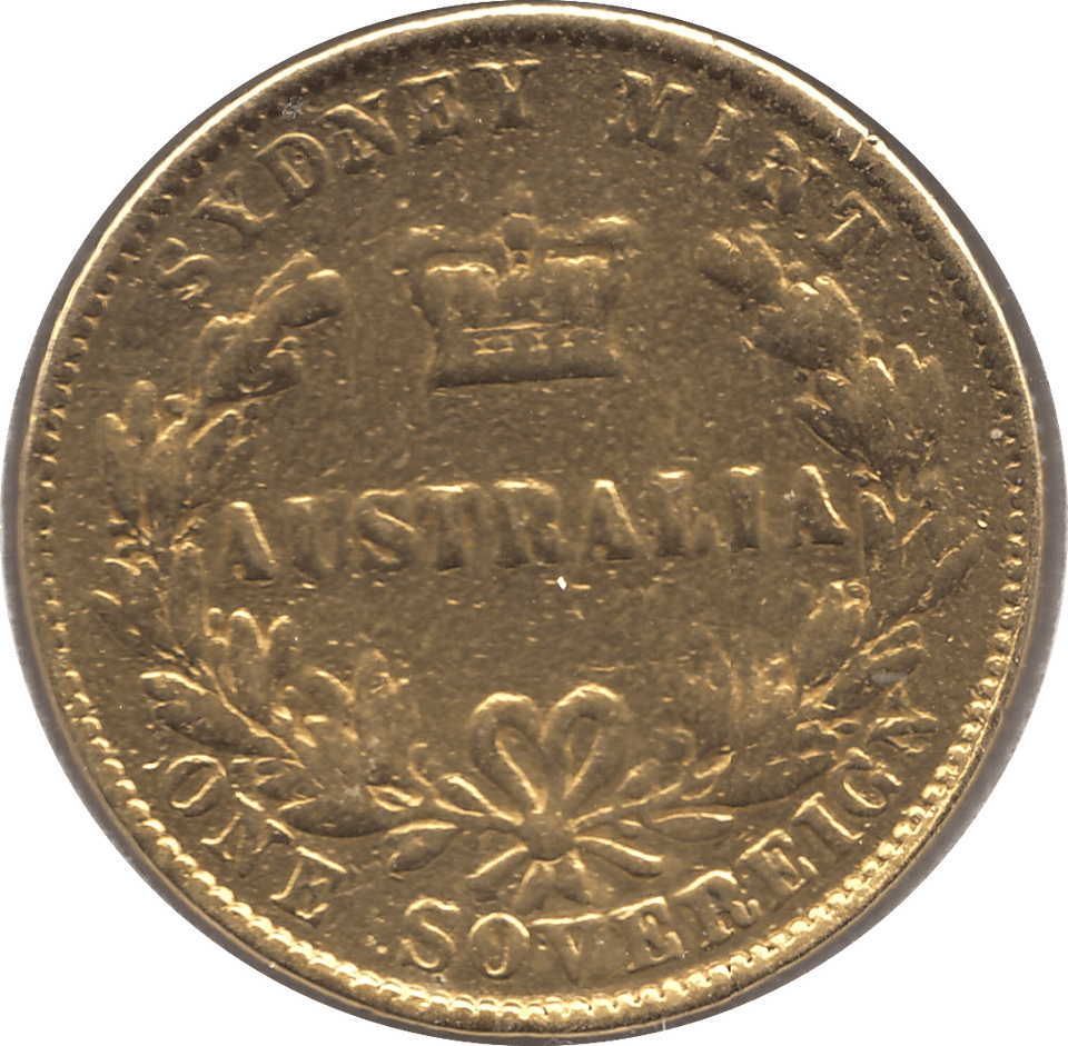 1866 GOLD SOVEREIGN AUSTRALIA - Gold World Coins - Cambridgeshire Coins