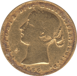 1866 GOLD SOVEREIGN AUSTRALIA - Gold World Coins - Cambridgeshire Coins