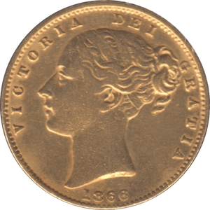 1866 GOLD SOVEREIGN DIE 56 - Sovereign - Cambridgeshire Coins