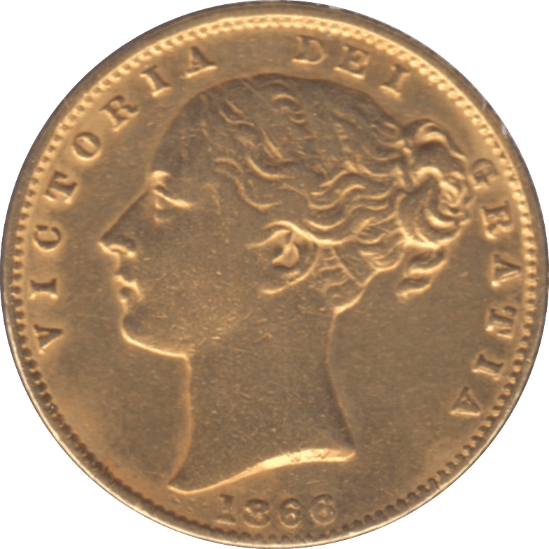 1866 GOLD SOVEREIGN DIE 56 - Sovereign - Cambridgeshire Coins