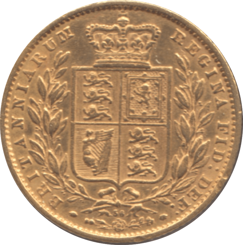 1866 GOLD SOVEREIGN DIE 56 - Sovereign - Cambridgeshire Coins