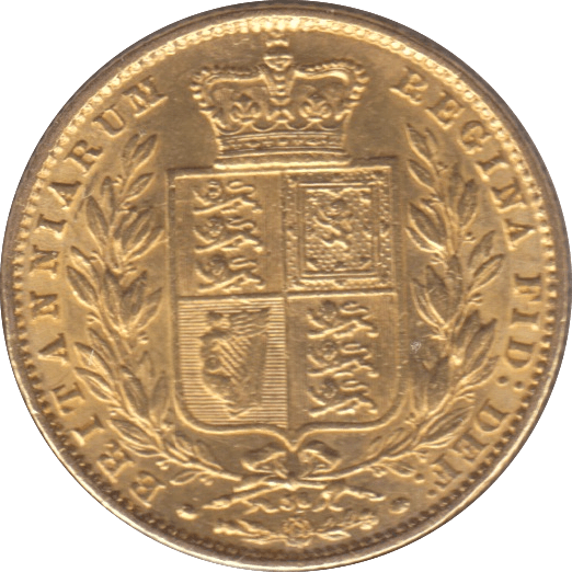 1866 GOLD SOVEREIGN ( EF ) DIE 56 - Sovereign - Cambridgeshire Coins