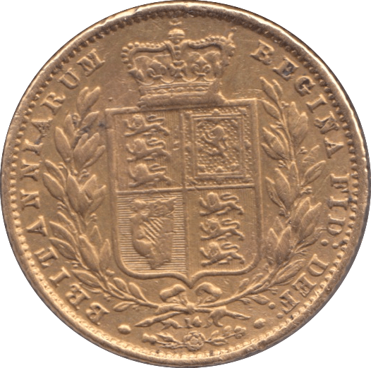 1866 GOLD SOVEREIGN ( GF ) DIE 14 - Sovereign - Cambridgeshire Coins