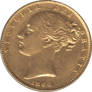 1866 GOLD SOVEREIGN ( GVF ) DIE 69 - Sovereign - Cambridgeshire Coins
