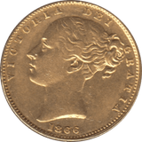1866 GOLD SOVEREIGN ( GVF ) DIE 69 - Sovereign - Cambridgeshire Coins