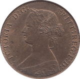1866 HALFPENNY ( AUNC ) - Halfpenny - Cambridgeshire Coins