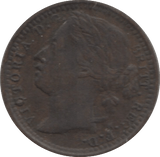 1866 ONE THIRD FARTHING ( GVF ) 1 - One Third Farthing - Cambridgeshire Coins