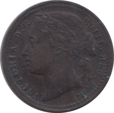 1866 ONE THIRD FARTHING ( GVF ) 8 - One Third Farthing - Cambridgeshire Coins