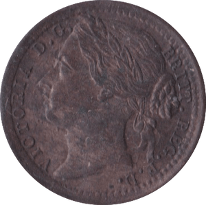 1866 ONE THIRD FARTHING ( GVF ) - One Third Farthing - Cambridgeshire Coins