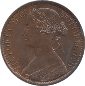 1866 PENNY ( AUNC ) - Penny - Cambridgeshire Coins