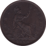 1866 PENNY ( EF ) - Penny - Cambridgeshire Coins