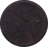 1866 PENNY ( EF ) - Penny - Cambridgeshire Coins