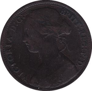 1866 PENNY ( F ) - Penny - Cambridgeshire Coins