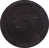 1866 PENNY ( F ) - Penny - Cambridgeshire Coins