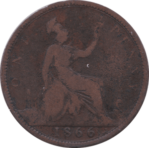 1866 PENNY ( FAIR ) - Penny - Cambridgeshire Coins