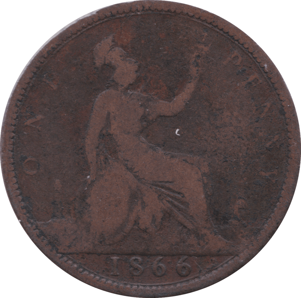 1866 PENNY ( FAIR ) - Penny - Cambridgeshire Coins