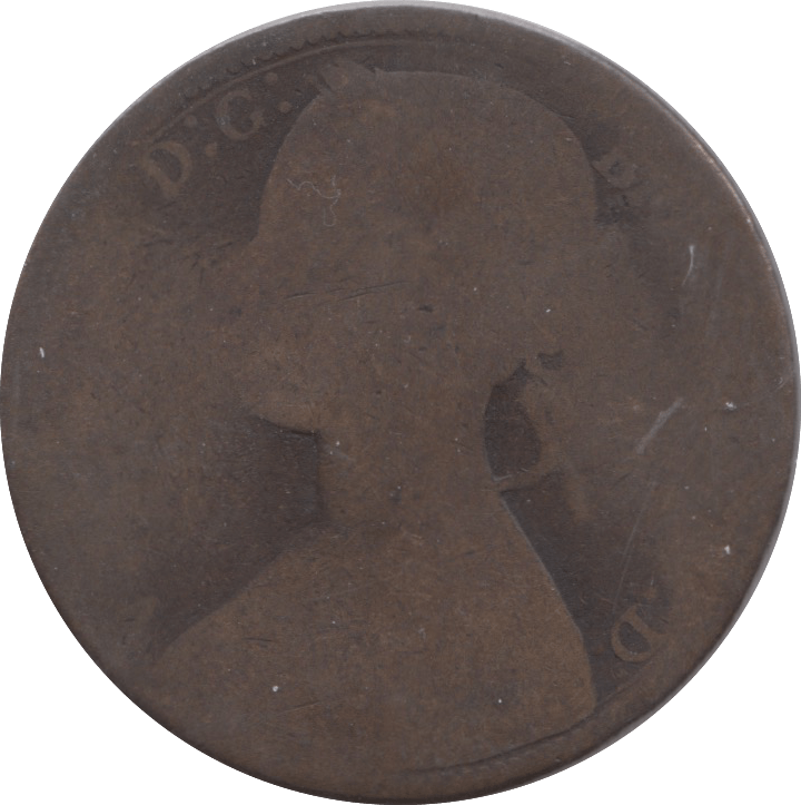 1866 PENNY ( POOR ) - Penny - Cambridgeshire Coins