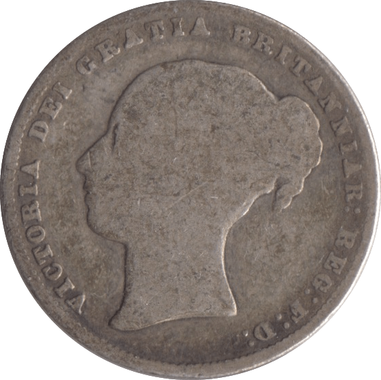1866 SHILLING ( FAIR ) DIE 18 - Shilling - Cambridgeshire Coins