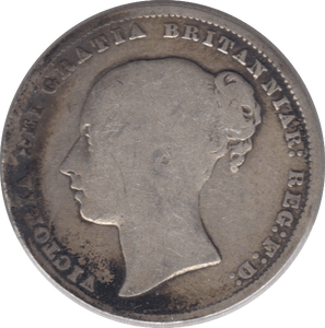 1866 SHILLING ( FAIR ) DIE 27 - SHILLING - Cambridgeshire Coins