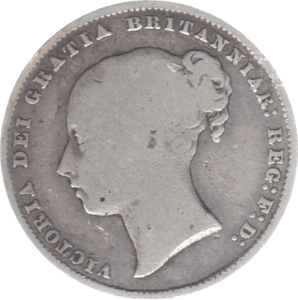 1866 SHILLING ( FAIR ) DIE 34 - Shilling - Cambridgeshire Coins