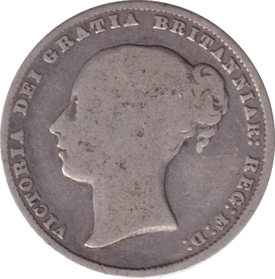 1866 SHILLING ( NF ) - Shilling - Cambridgeshire Coins