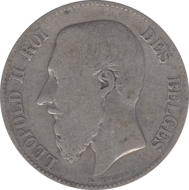 1866 SILVER 2 FRANC FRANCE - SILVER WORLD COINS - Cambridgeshire Coins