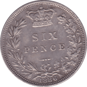 1866 SIXPENCE ( EF ) - Sixpence - Cambridgeshire Coins