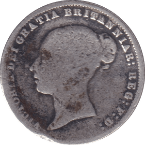 1866 SIXPENCE ( FAIR ) - Sixpence - Cambridgeshire Coins